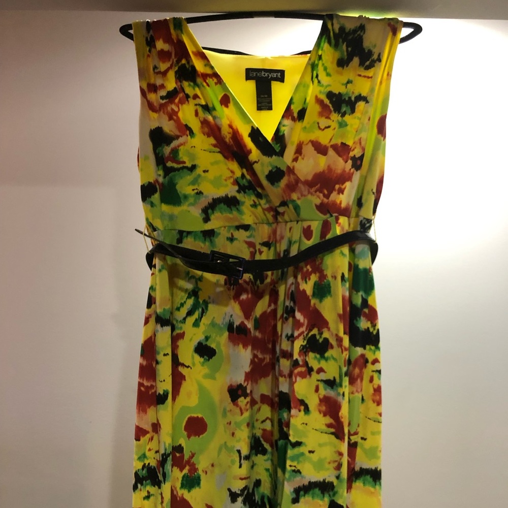 Lane Bryant Yellow Dress